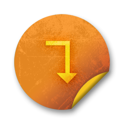 orange,grunge,sticker,badge icon
