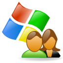 users, windows icon