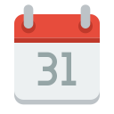 calendar svg vector icon