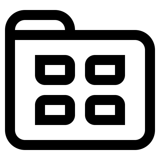 Project Type svg vector icon