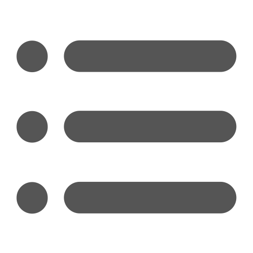 List svg vector icon