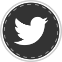 media, online, social, twitter svg vector icon