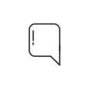 chat, message, notification, snapchat svg vector icon