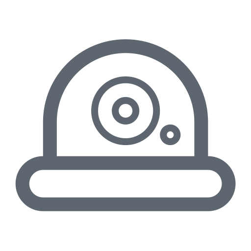 Dome Camera svg vector icon