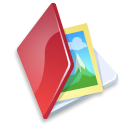 folder,image,red,pic,picture,photo icon