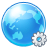 browser, earth, settings, world icon
