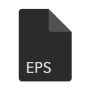 eps, extension, file, format svg vector icon