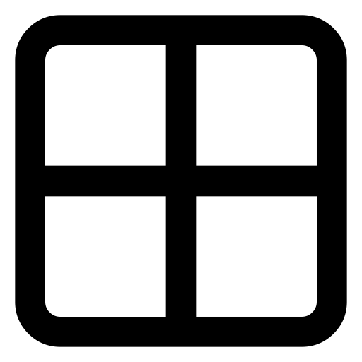 Grid svg vector icon