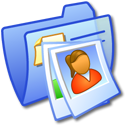 folder,blue,pic,picture,photo,image icon