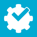 foursquare, powered, social media svg vector icon