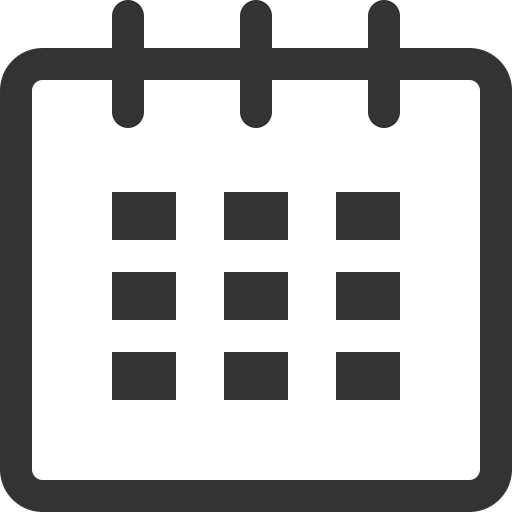 Calendar svg vector icon