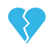 heart,broken icon