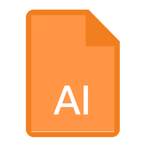 Ai S svg vector icon