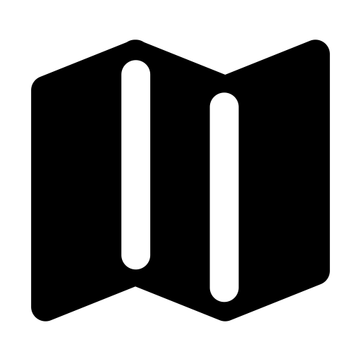 Map Solid svg vector icon