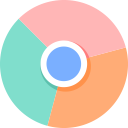 browser, chrome, google, software svg vector icon