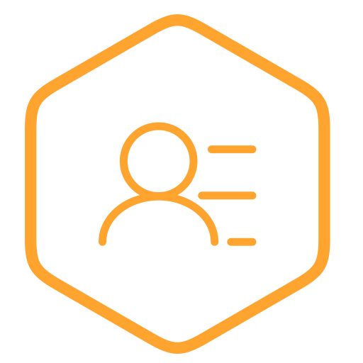My Personal Page Information Center svg vector icon