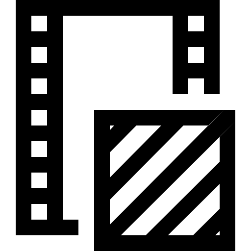 General Video Cover svg vector icon