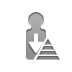 weight,pyramid icon