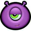 avatar, emot, monster, monsters, neutral, relax icon