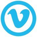 vimeo svg vector icon