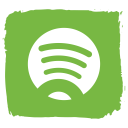 social, spotify svg vector icon