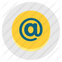address, at, delivery, email, mail icon