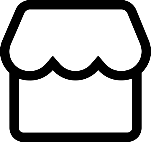 Shop svg vector icon