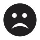 confused, emoji, emotion, smiley svg vector icon