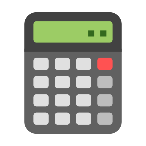 Calculator svg vector icon