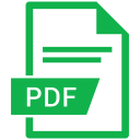 document, extension, file, pdf svg vector icon