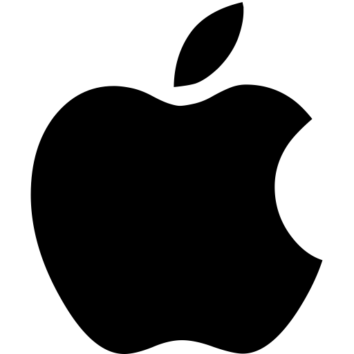 Apple svg vector icon