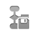 flowchart,diskette icon