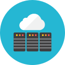 cloud, database svg vector icon