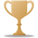 trophy,bronze icon