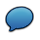 chat,blue icon