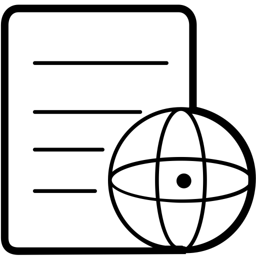 Apply For Personalized Domain Names svg vector icon