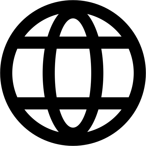 Earth svg vector icon