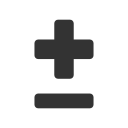 plus,minus icon