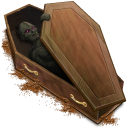 coffin,open icon