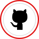 brand, github, logo, media, social svg vector icon
