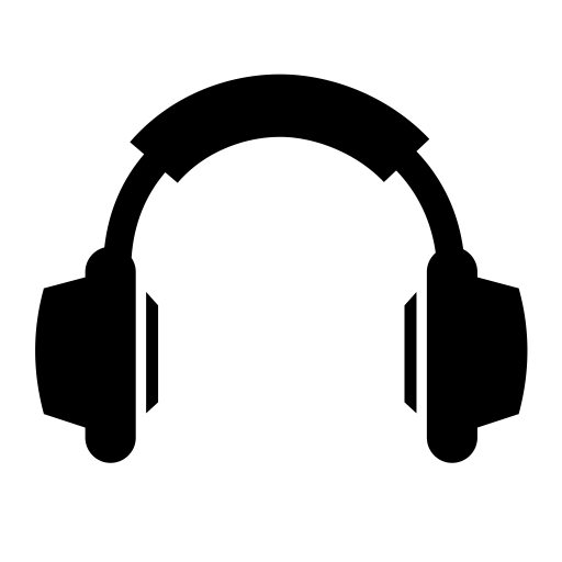 Headset svg vector icon