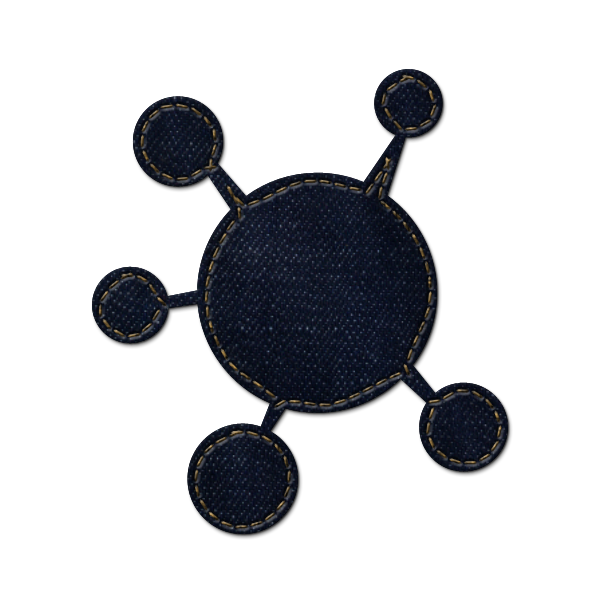 denim,jean,social,propeller,logo icon