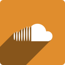 cloud, media, shadow, social, sound, square svg vector icon