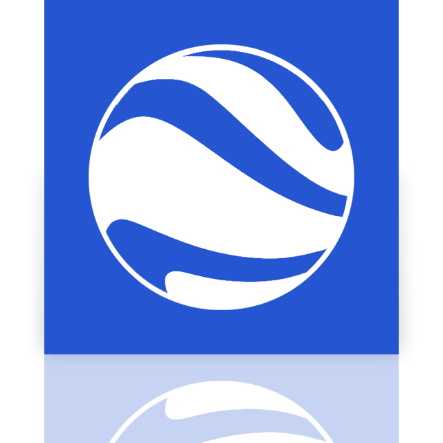 earth, google, mirror icon