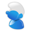 smurf,cartoon icon