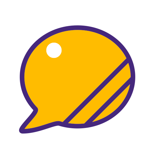 Chat svg vector icon