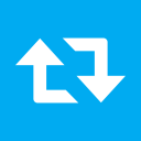 arrow, copy, duplicate, refresh, reload, repeat, retweet, social, sync, twitter, update svg vector icon