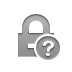 lock,help icon