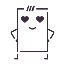 , bie, love, sushi svg vector icon