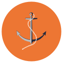 anchor, boat, marine, nautical svg vector icon